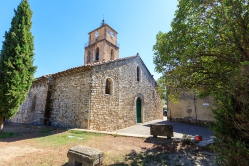 IMG_1909121193_Vaucluse (84) Sablet Patrimoine l'église saint n