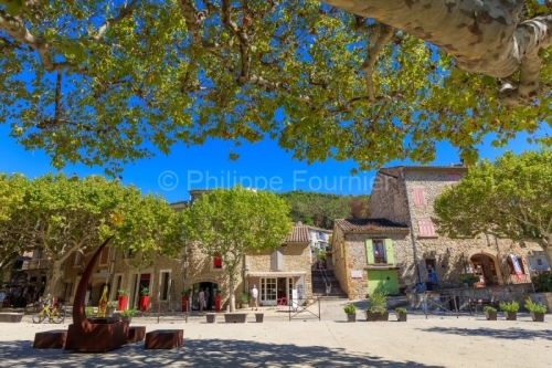 IMG_1909121225_Vaucluse (84) Gigondas Ville et Village  Place Ga
