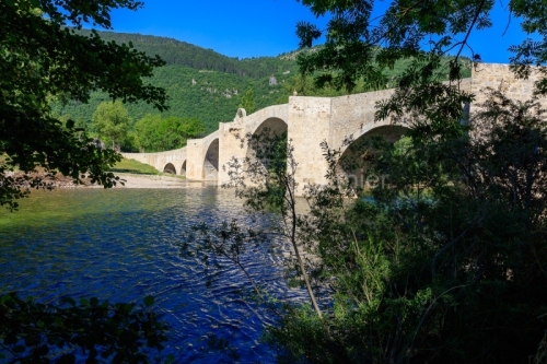IMG_1906241148_Lozère (48) Quézac Patrimoine, Le Pont de Quéz