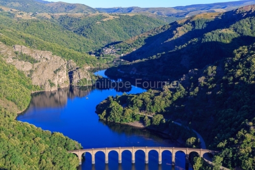 IMG_1906301123_Lozère (48)  Villefort Lac de Villefort panorama