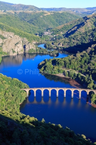 IMG_1906301197_Lozère (48)  Villefort Lac de Villefort panorama