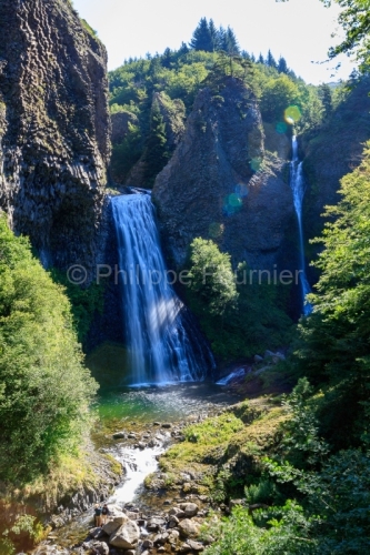 IMG_2107192330_ARDECHE (07) PEYRERES (PARC NATUREL REGIONAL DES MONTS D'ARDECHE) LA CASCADE DU RAY PIC COULéE BASALTIQUE