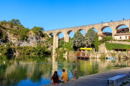 IMG_1908261488_DRôME (26)  SAINT NAZAIRE EN ROYANS L'AQUEDUC, L