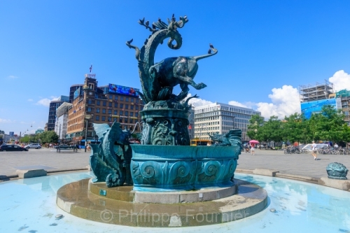 IMG_2507190088_Danemark Hovedstaden Copenhague fontaine du Drago