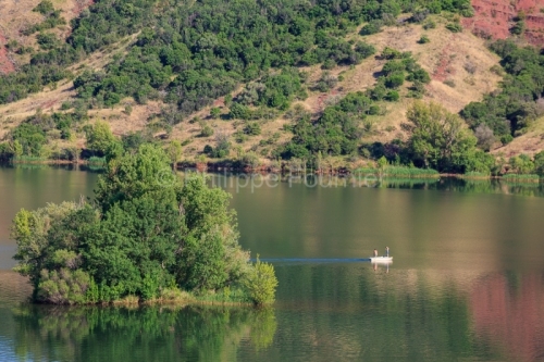 IMG_18067635_HERAULT (34)  CELLES PAYSAGE LAC DU SALAGOU GéOLOG