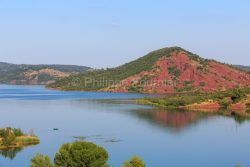 IMG_18067639_HERAULT (34)  CELLES PAYSAGE LAC DU SALAGOU GéOLOG