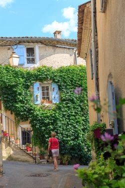 IMG_18068218_VAUCLUSE (84)  LOURMARIN FAçADE DE MAISON DE VILLA