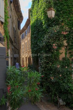 IMG_18068222_VAUCLUSE (84)  LOURMARIN FAçADE DE MAISON DE VILLA