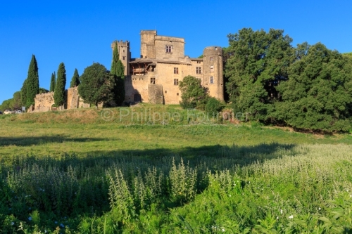 IMG_18072150_VAUCLUSE (84)  LOURMARIN LE CHâTEAU RENAISSANCE