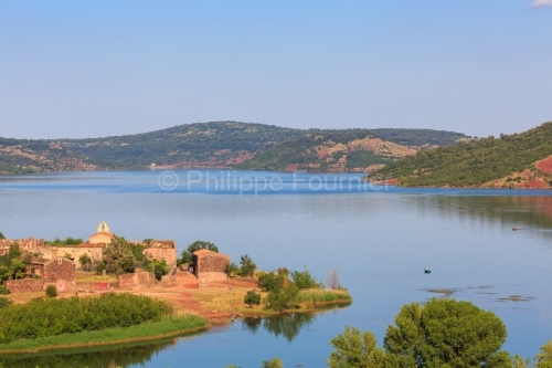 IMG_18067627_HERAULT (34)  CELLES PAYSAGE LE VILLAGE LAC DU SALA