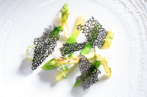 IMG_16010400_DROME (26) GRIGNAN ASPERGES VERTES EN JEU DE TEXTUR