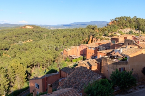 IMG_18071969_VAUCLUSE (84)  ROUSSILLON LE VILLAGE CARRIERES D'OC
